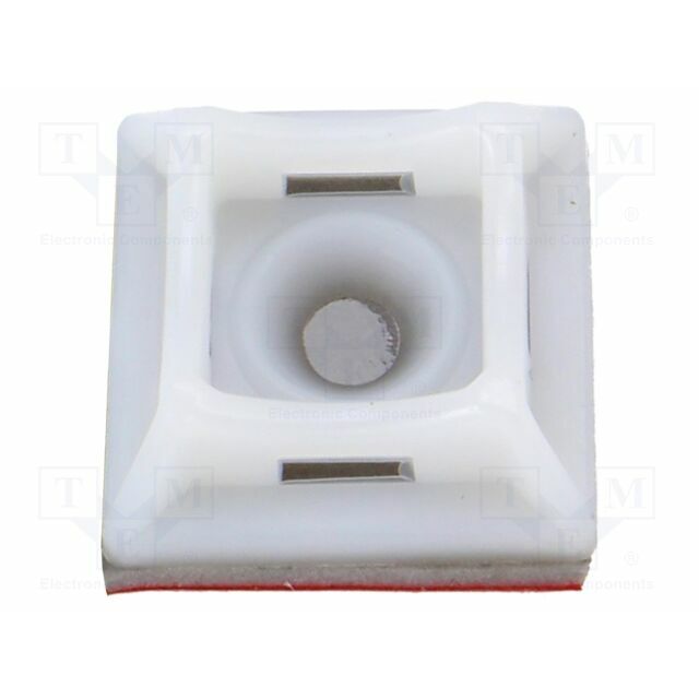 TIE10 Holder; screw,self-adhesive; polyamide; UL94V-2