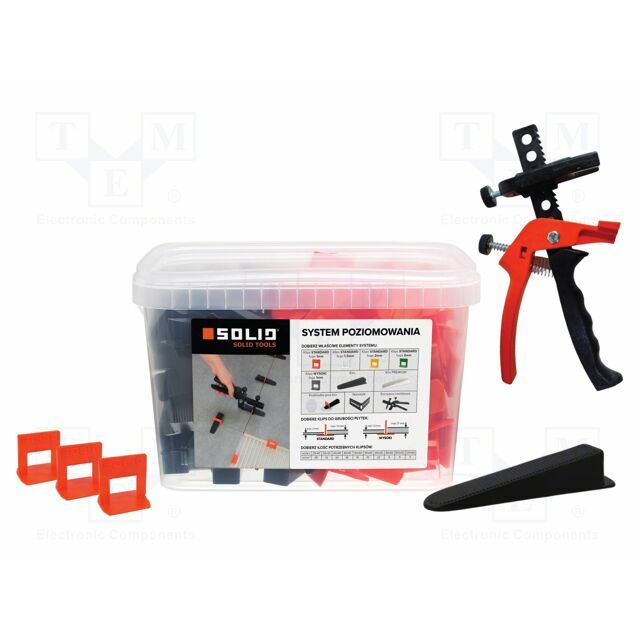 SOLID TOOLS The tile leveling system