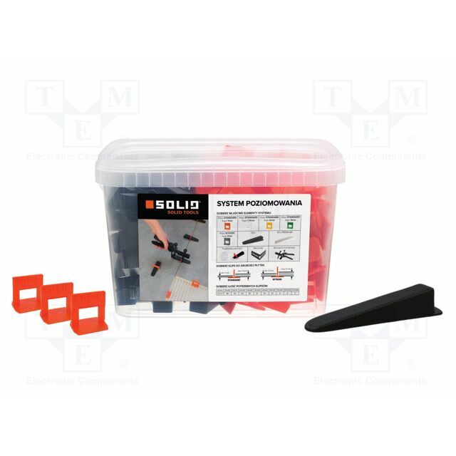 SOLID TOOLS The tile leveling system