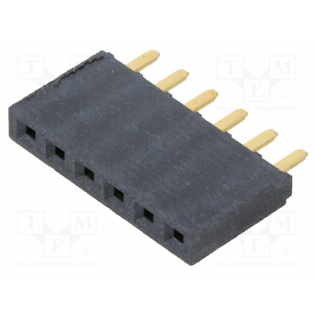 SAMTEC Connector: pin strips; socket; female