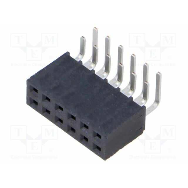 SAMTEC Connector: pin strips; socket; female