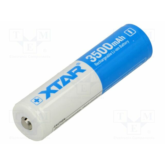 Re-battery: Li-Ion; 18650,MR18650; 3500mAh; 3