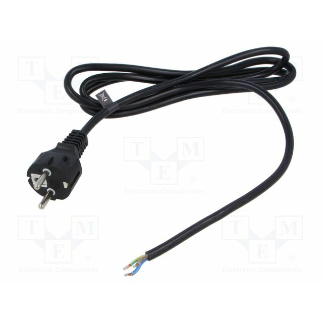 Cable; H05VV-F; 3x0.75mm2; CEE 7/7