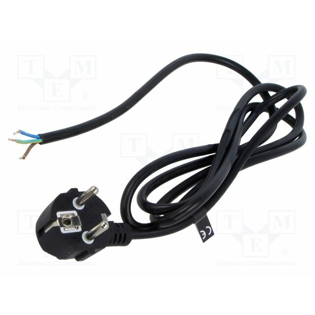 Cable; H05VV-F; 3x0.75mm2; CEE 7/7