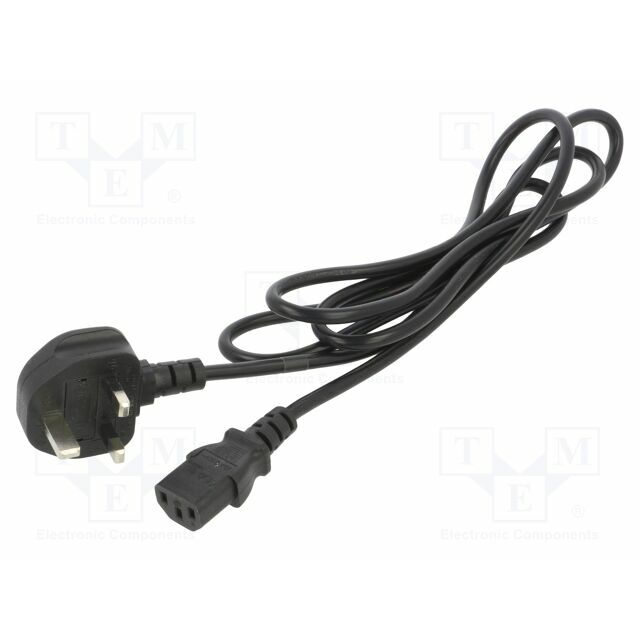 Cable; H03VV-F; 3x0.75mm2; BS 1363