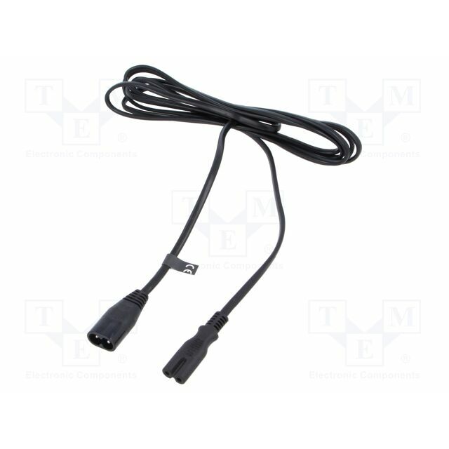 Cable; H03VVH2-F; 2x0.75mm2; IEC C7