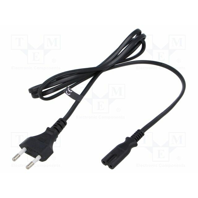 Cable; H03VVH2-F; 2x0.75mm2; CEE 7/16