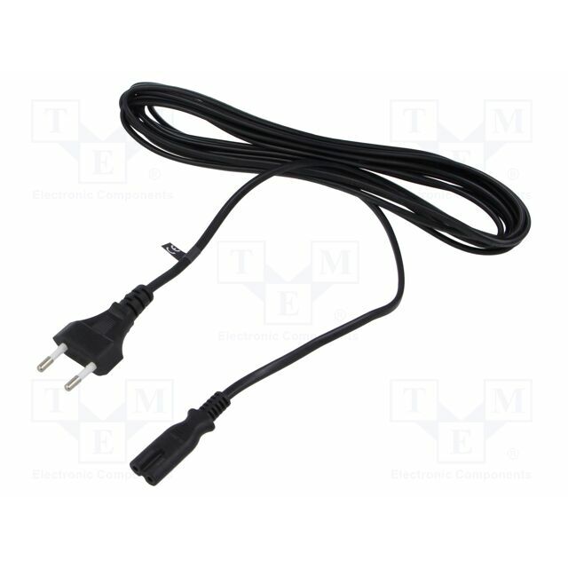 Cable; H03VVH2-F; 2x0.75mm2; CEE 7/16