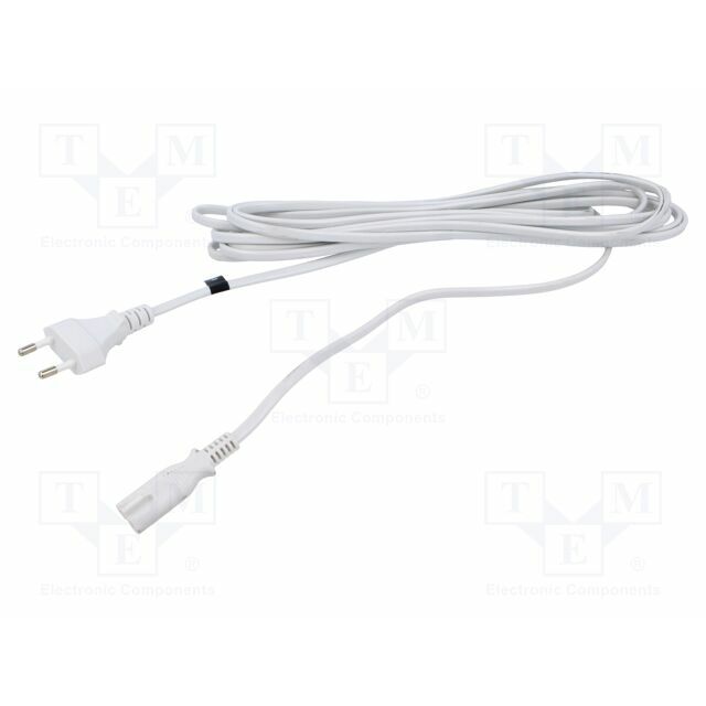 Cable; H03VVH2-F; 2x0.75mm2; CEE 7/16