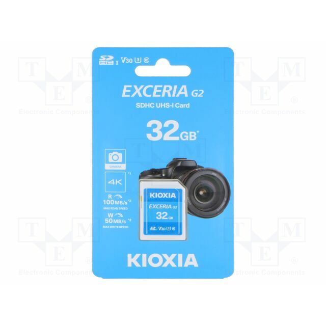 KIOXIA Memory card; SDHC; 32GB; UHS