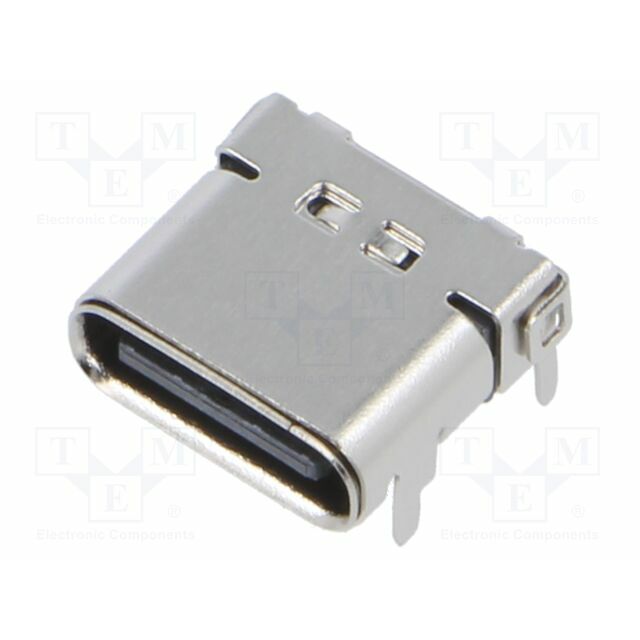 GCT Connector: USB C; socket; SMT