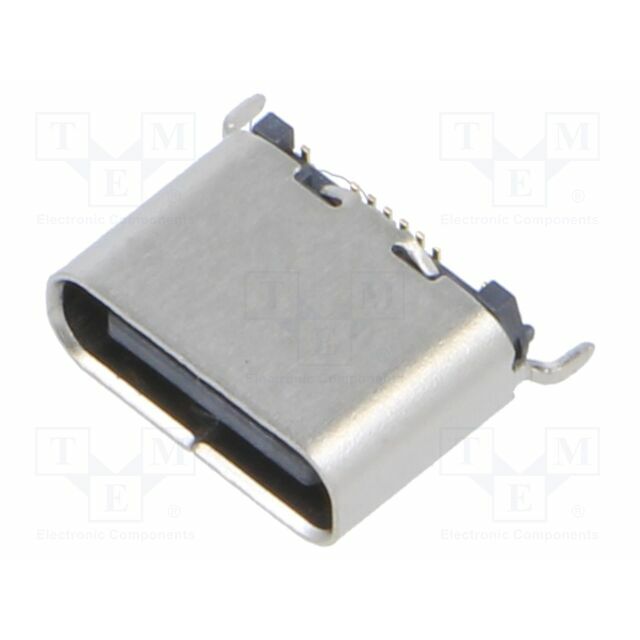 GCT Connector: USB C; socket; SMT