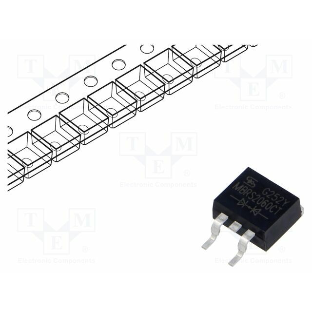 TAIWAN SEMICONDUCTOR Diode: Schottky rectifying; D2PAK