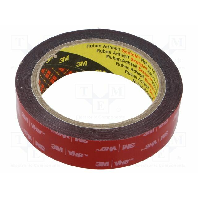 Tape: fixing; W: 25mm; L: 5