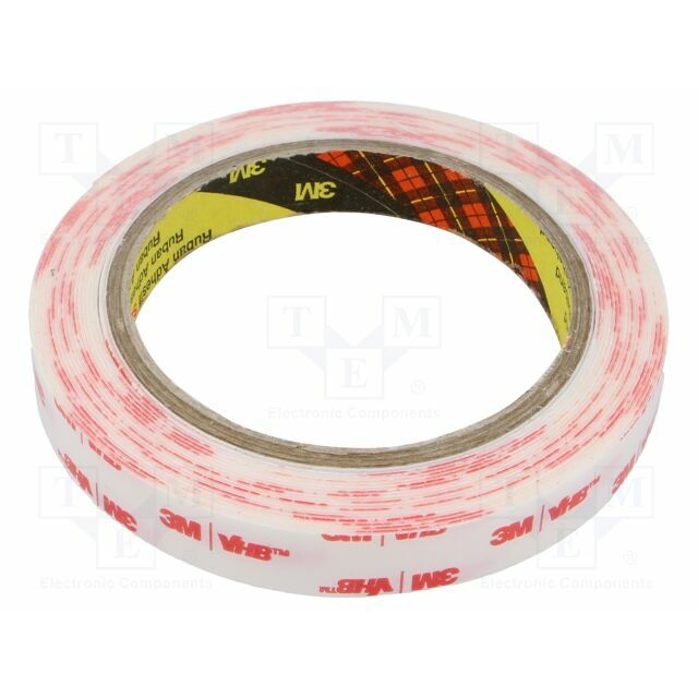 Tape: fixing; W: 15mm; L: 5