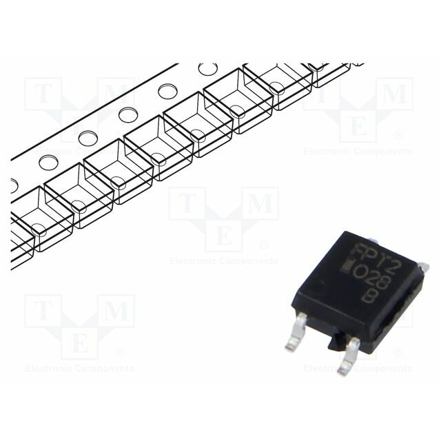 ISOCOM Optocoupler; SMD; Ch: 1; OUT:
