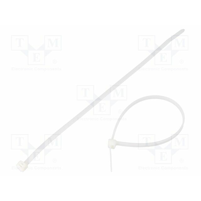 TIE10 Cable tie; L: 200mm; W: