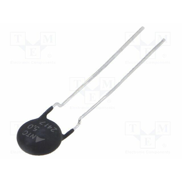 TDK Thermistor: NTC; 5Ω; Ø: 9