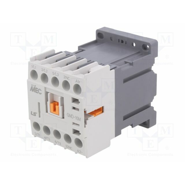 LS ELECTRIC Contactor: 3-pole; NO x3