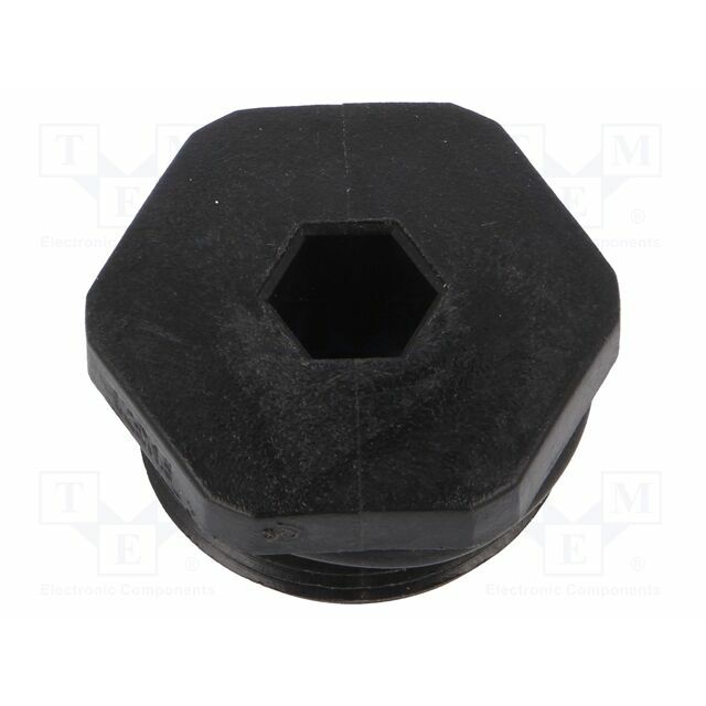 Stopper; PG21; IP68; polyamide; black; V-NE-SD