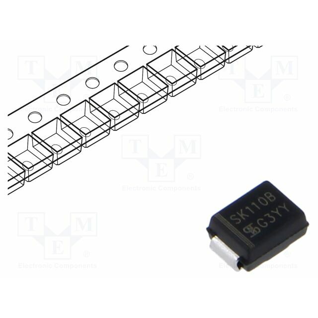 TAIWAN SEMICONDUCTOR Diode: Schottky rectifying; SMB