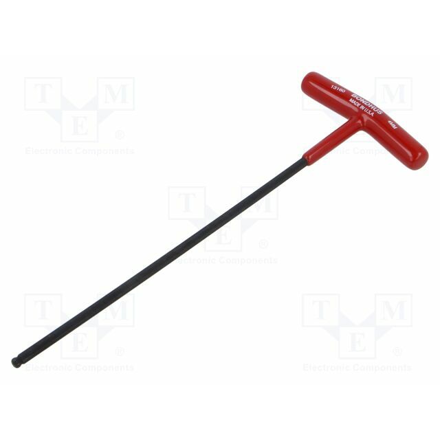 Wrench: hex key; spherical; HEX 4mm
