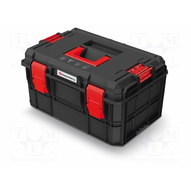 KISTENBERG Chest; tool case; black; polymer