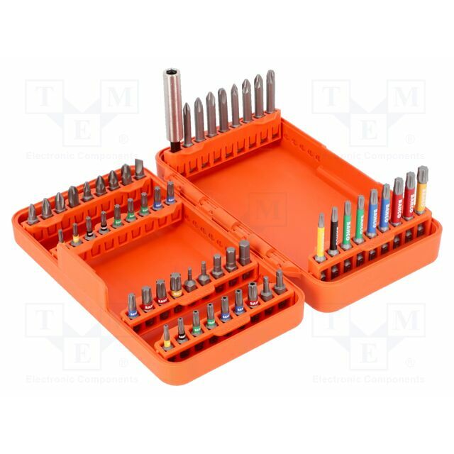BAHCO Tools set: screwdriver bits; Holder: