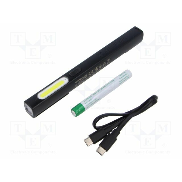 Torch: LED; IP54; waterproof; 220lm; No