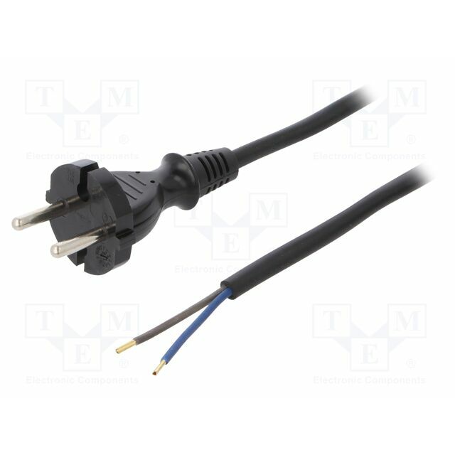 PLASTROL Cable; H05RR-F; 2x1.5mm2; CEE