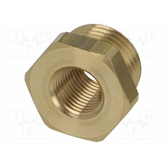 PNEUMAT Thread adapter; brass; Int.thread: