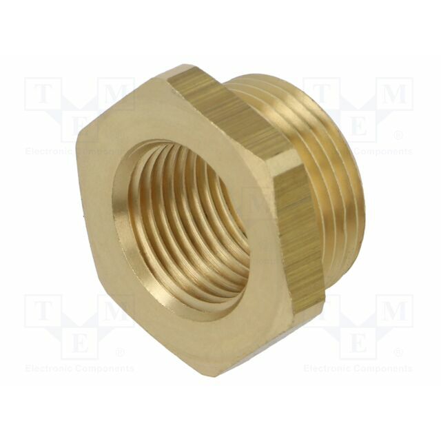 PNEUMAT Thread adapter; brass; Int.thread: