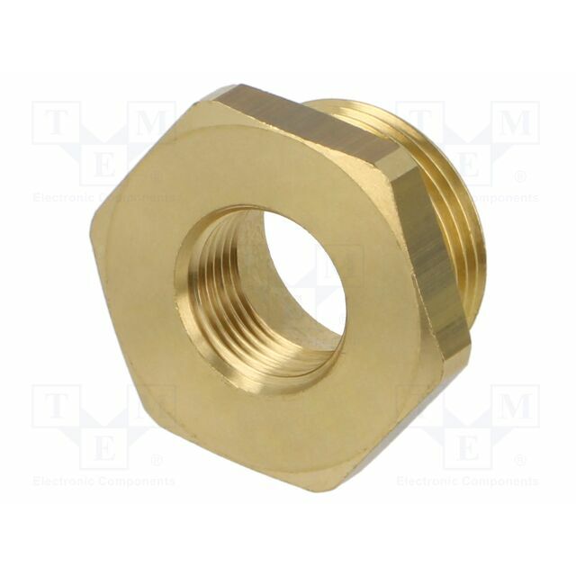 PNEUMAT Thread adapter; brass; Int.thread: