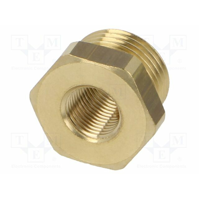 PNEUMAT Thread adapter; brass; Int.thread: