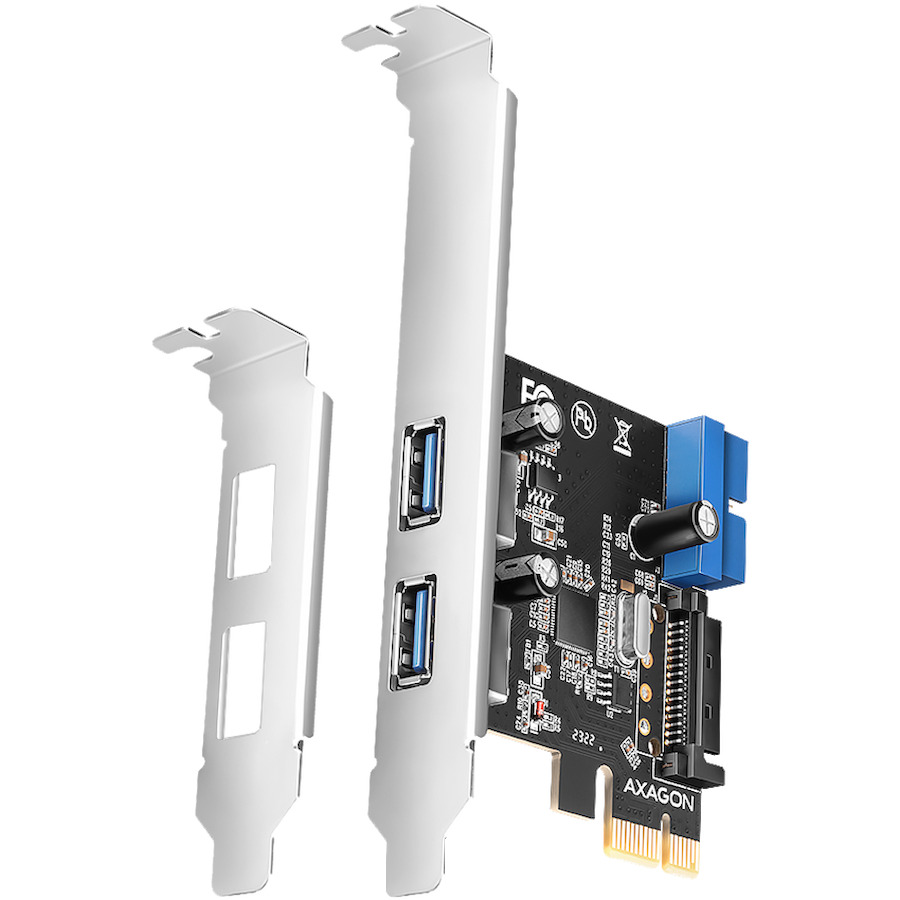 AXAGON PCEU-232RS PCIe card - 2+2x
