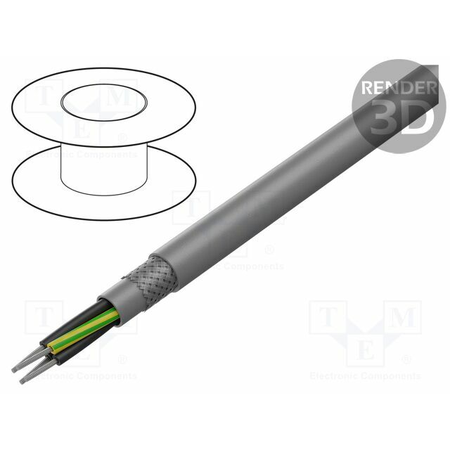 LAPP Wire; ÖLFLEX® 440 CP; 2x1