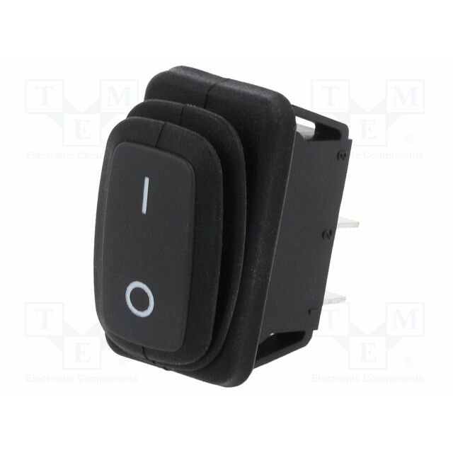SCI ROCKER; SPST; Pos: 2; ON-OFF