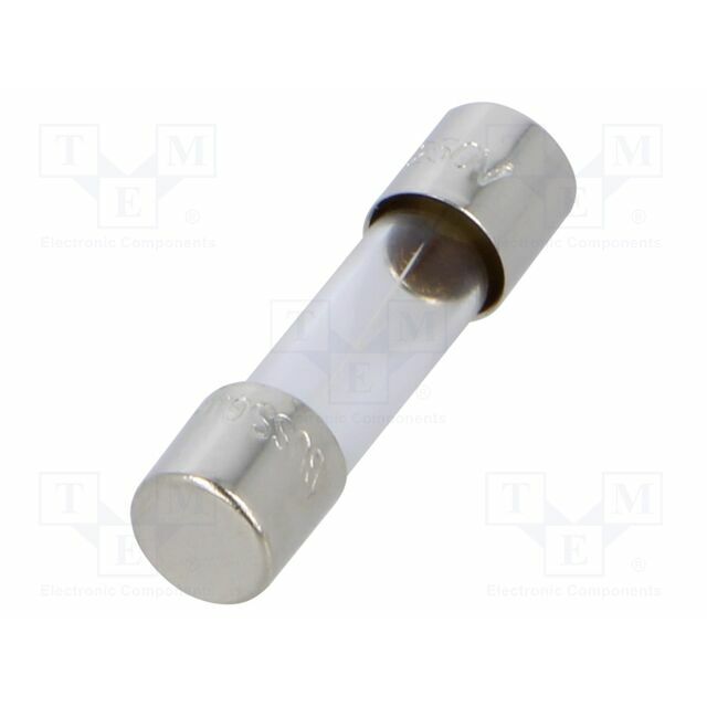 EATON/Bussmann Fuse: fuse; 5x20mm; cylindrical,glass