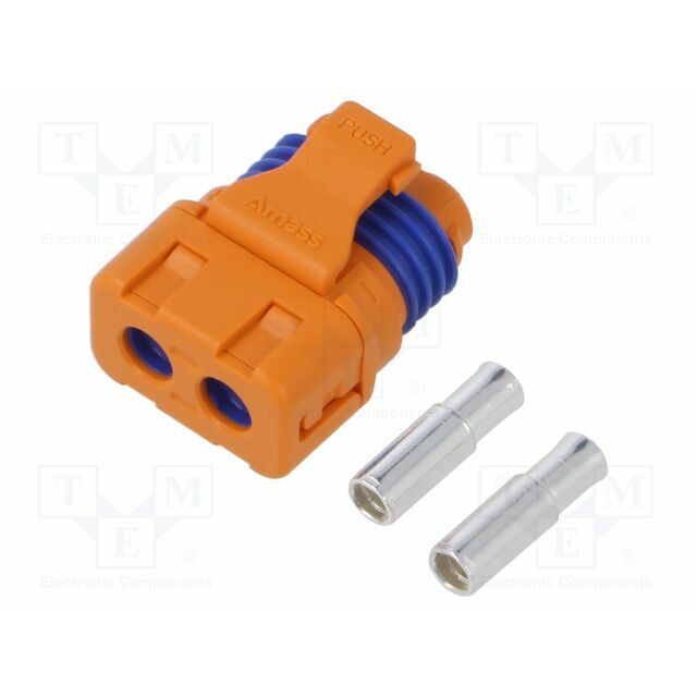 AMASS Connector: DC supply; plug; female