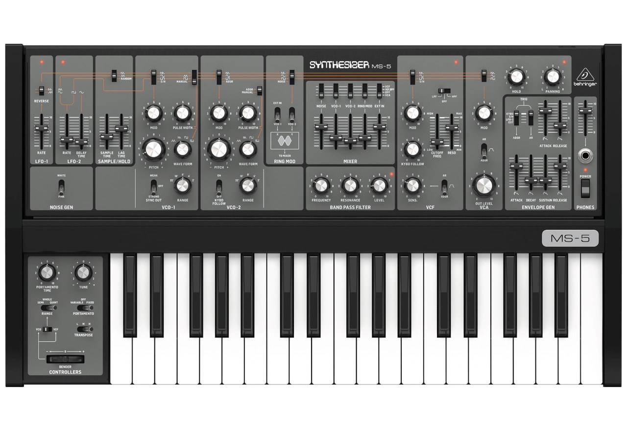 Behringer MS-5 - analogue synthesiser |