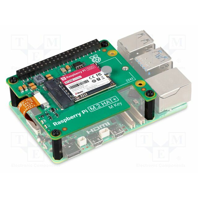 Adapter; Raspberry Pi M.2 HAT+