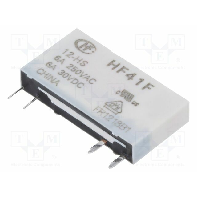 HONGFA RELAY Relay: electromagnetic; Ucoil: 12VDC