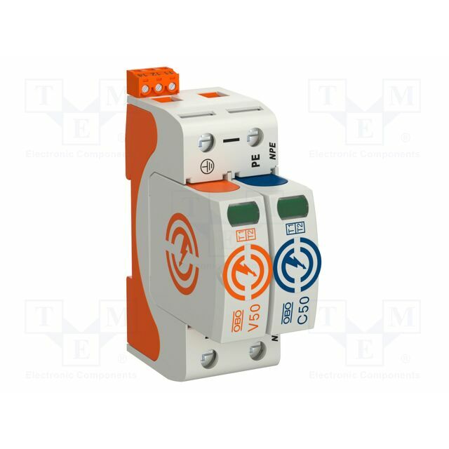 OBO BETTERMANN Surge arrester; Type 1+2