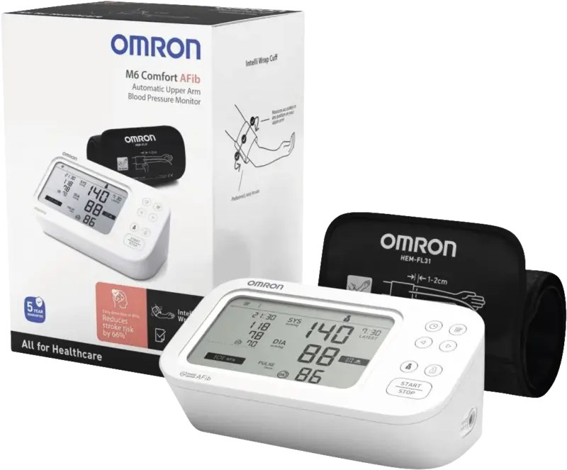Omron M6 HEM-7380-E asinsspiediena mērītājs |