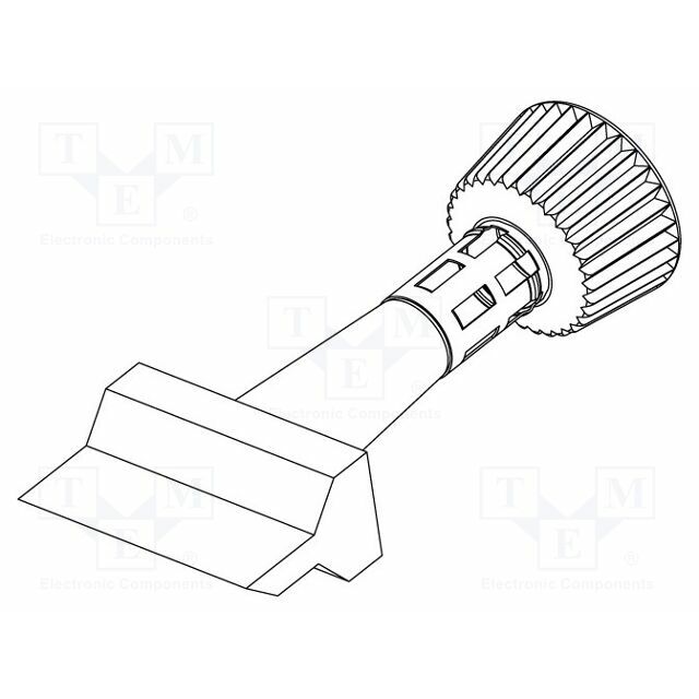 Tip; shovel; 20mm; for soldering iron
