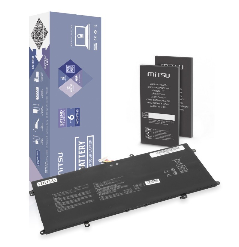 MITSU Battery C41N1904 for Asus UX325JA