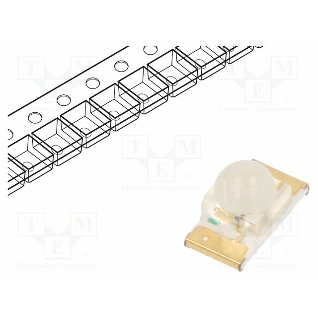 KINGBRIGHT ELECTRONIC LED; yellow; SMD; 1206