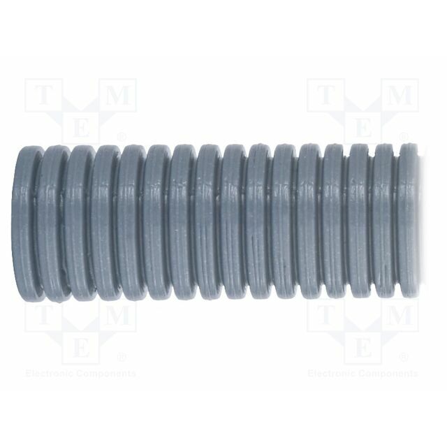 Protective tube; Size: 29; polyamide; grey