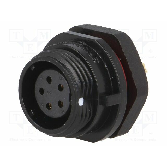 WEIPU Connector: circular; socket; female; PIN: