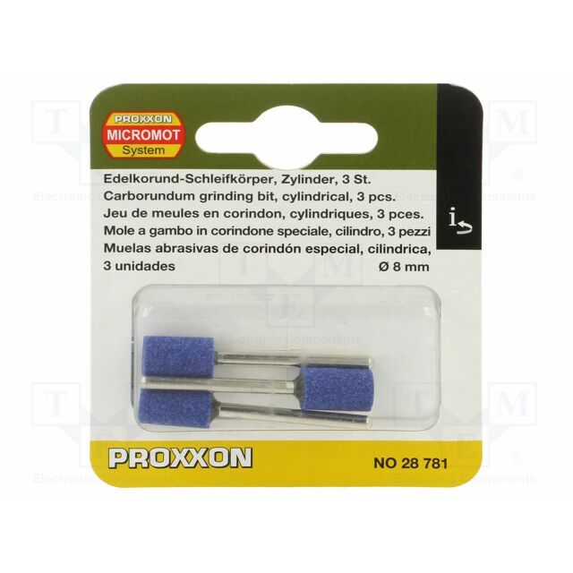 PROXXON Grindingstone; Ø: 8mm; Ø: 2